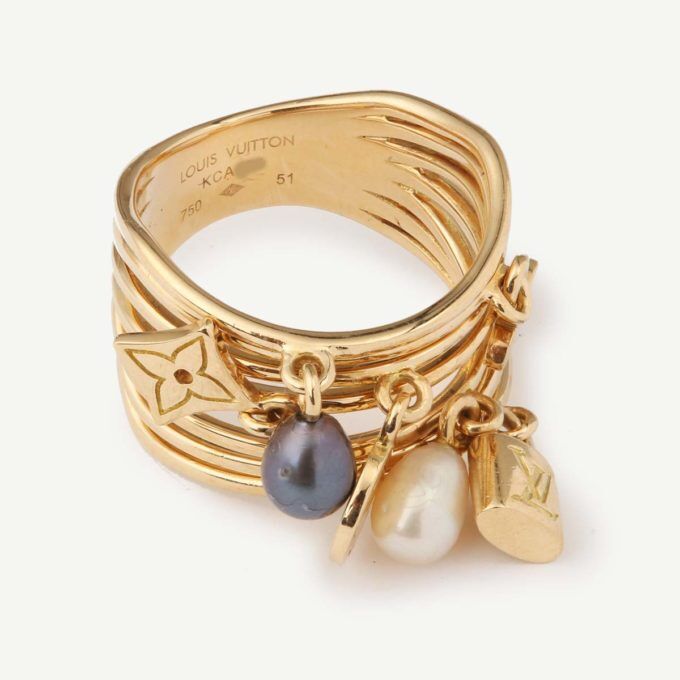 Bague Blossom Louis Vuitton d'occasion authentifié