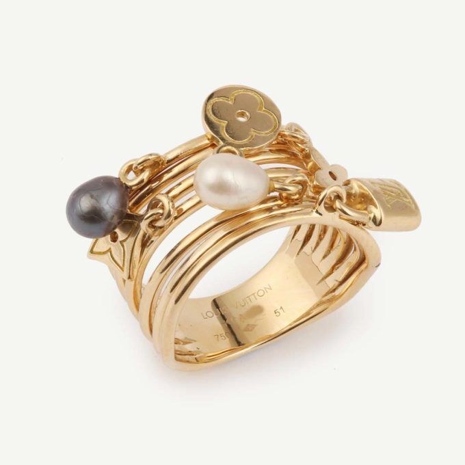 Bague Blossom Louis Vuitton d'occasion authentifié