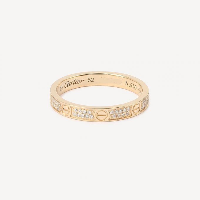 Bague Love Cartier d'occasion : Bijou authentifié