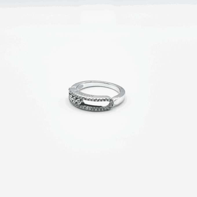 Bague Baby Move Pavée Messika d'occasion : Bijou authentifié