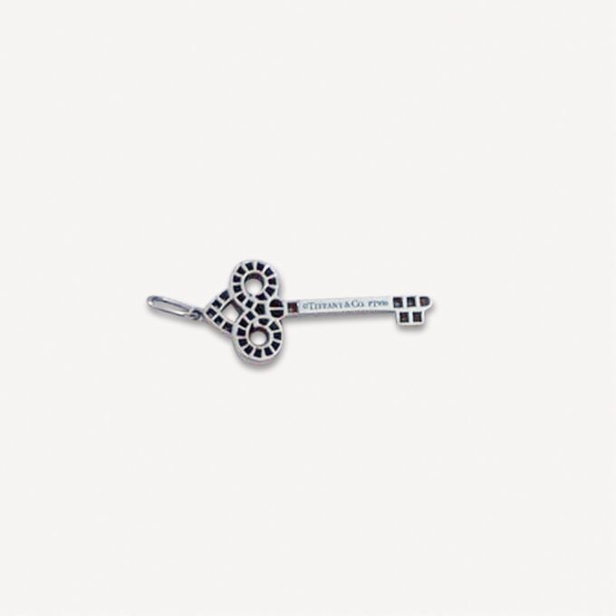 Pendentif Clé Fleur de Lys Tiffany & Co d'occasion : Bijou authentifié