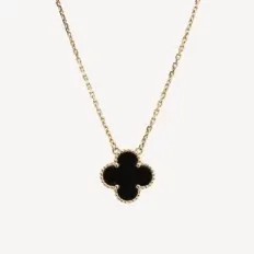 Bijou de seconde main : Pendentif Vintage Alhambra Van Cleef & Arpels - Authentifiée avec Certificat d'expertise