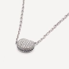 Collier Tentation Boucheron or blanc