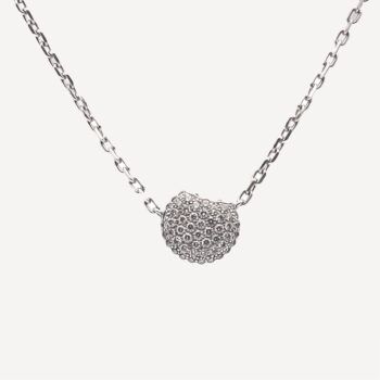 Collier Tentation Boucheron or blanc