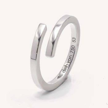 Authenticated second-hand Dinh Van Spiral Ring