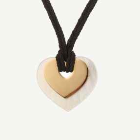 Authentic second hand Poiray Secret Heart pendant