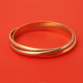 Bracelet Trinity Cartier d'occasion authentifié - 3 anneaux Cartier