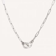 Authentic second-hand Dinh Van handcuffs necklace