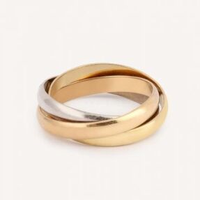 Pre-owned Trinity MM Cartier ring : Authenticated jewel