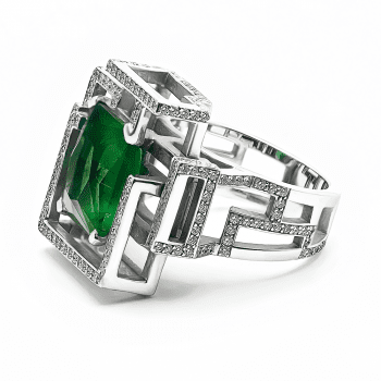 Authentic second-hand Lorenz Bäumer Labyrinth Architect ring