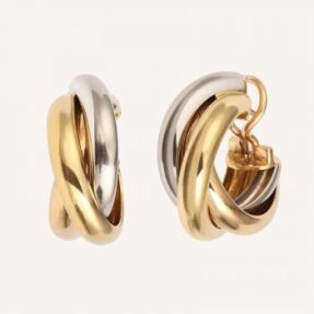 Authenticated pre-owned Trinity Cartier earrings - Luxury pre-owned earrings