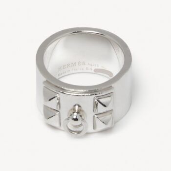 Bague Collier de chien Hermès d'occasion : Bijou authentifié