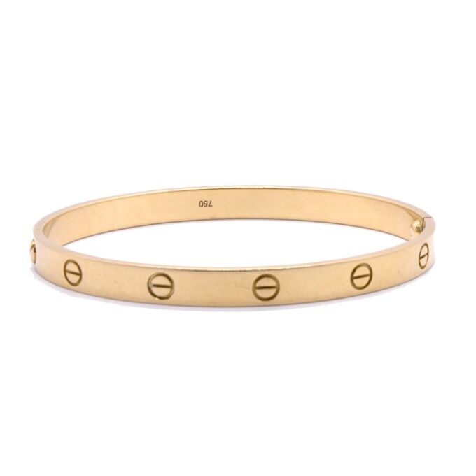 Second hand Love Cartier bracelet : Authenticated Jewel