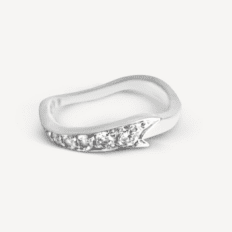 Second hand Dior Petit Tralala semi-paved Couture wedding ring : Authenticated jewel