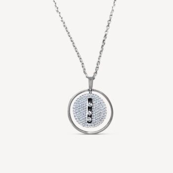 Lucky Move MM Pavé Messika necklace second hand : Authentic jewel