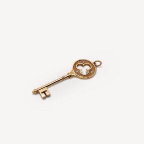 Pendentif Clé Trèfle Tiffany & Co d'occasion : Bijou authentifié