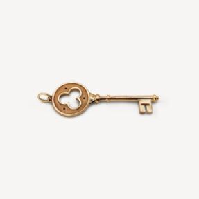 Pendentif Clé Trèfle Tiffany & Co d'occasion : Bijou authentifié