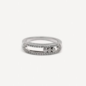 Bague Baby Move Pavée Messika d'occasion : Bijou authentifié