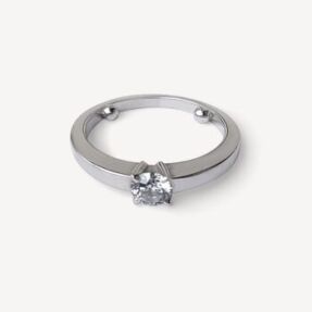 Solitaire 1895 Cartier d'occasion : Bijou authentifié