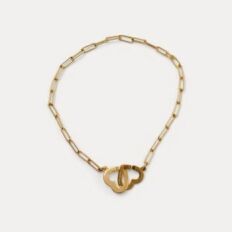 Bracelet Double coeur Dinh Van d'occasion : Bijou authentifié