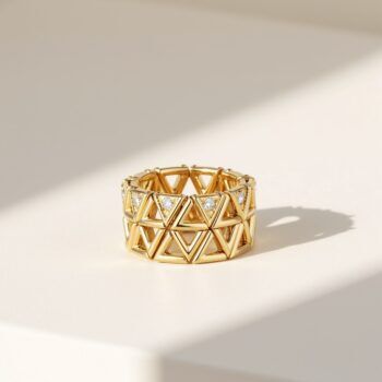 Bague LV Volt Mesh Louis Vuitton d'occasion : Bijou authentifié