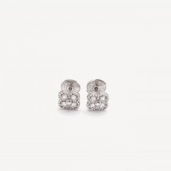 Boucles d'oreilles Fleurette Van Cleef & Arpels d'occasion : Bijou authentifié