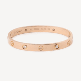 Second hand Love Cartier bracelet : Authenticated Jewel