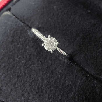 Solitaire 1895 Diamant Cartier d'occasion : Bijou authentifié