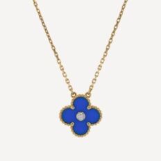 Collier Vintage Alhambra 1 motif (Edition Limitée 2019) Van Cleef & Arpels d'occasion : Bijou authentifié