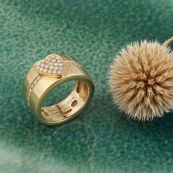 Genuine Mauboussin Heart ring