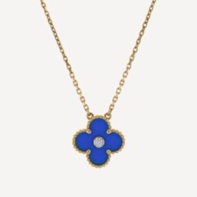 Collier Vintage Alhambra 1 motif (Edition Limitée 2019) Van Cleef & Arpels d'occasion : Bijou authentifié