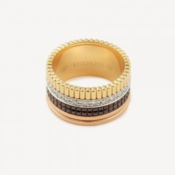 Second hand Quatre Classique Large Boucheron ring : Authentic jewel
