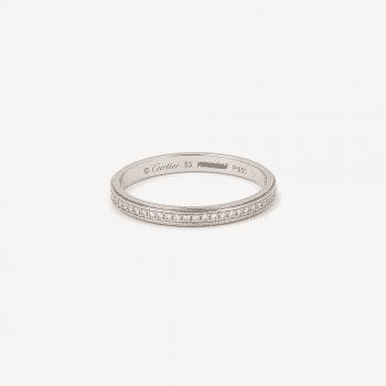 Second hand Cartier d'Amour wedding ring : Authenticated jewel - alliance cartier femme