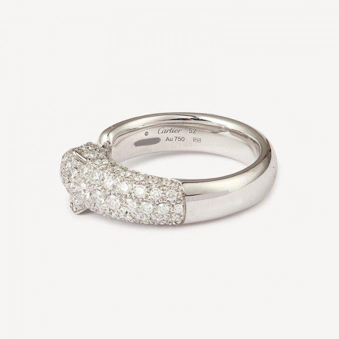 Bague Panthère Cartier d'occasion : Bijou authentifié