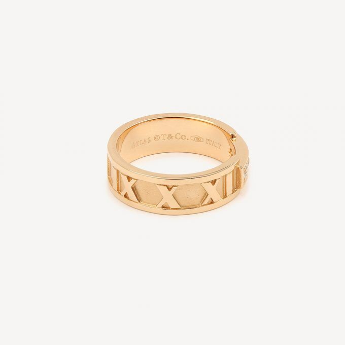 Pre-owned Atlas Tiffany & Co ring : Authenticated jewel