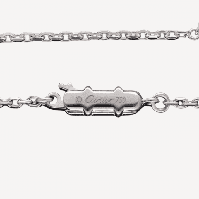 Collier Coeurs Pavé Cartier - Image 2