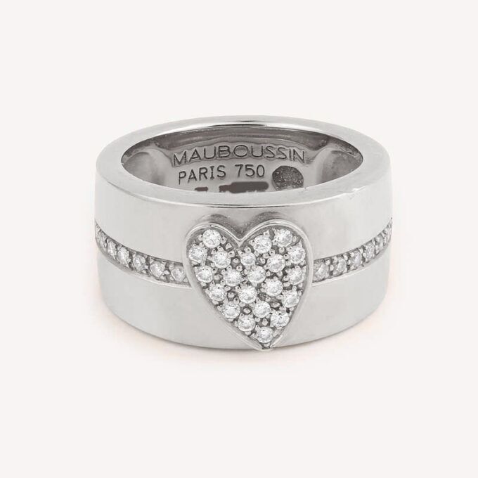 Bague Coeur Mauboussin d'occasion : Bijou authentifié