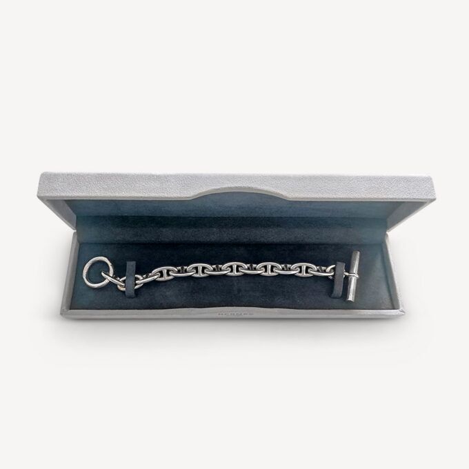 Bracelet Chaîne d’ancre GM Hermes d'occasion : Bijou authentifié