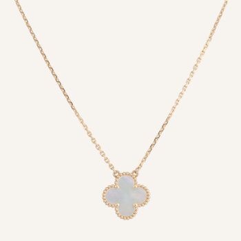 Vintage Alhambra 1 motif Van Cleef & Arpels pendant : Authenticated Jewel