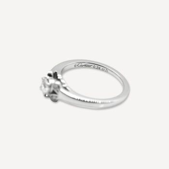 Solitaire Ballerine Cartier d'occasion : Bijou authentifié