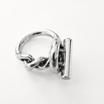 Bague Croisette GM Hermes d'occasion : Bijou authentifié