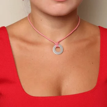 Dinh Van pendant worn on a mannequin