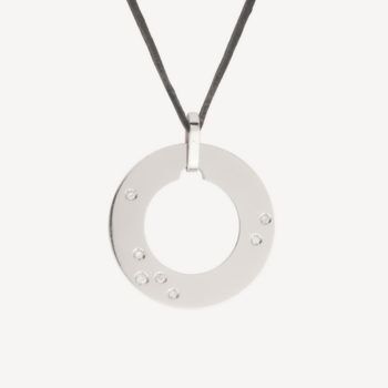 Authenticated second-hand Dinh Van Target pendant