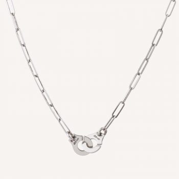 Authentic second-hand Dinh Van handcuffs necklace