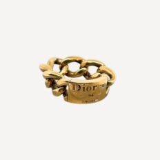 Bague Couture Gourmette MM Dior d'occasion : Bijou authentifié
