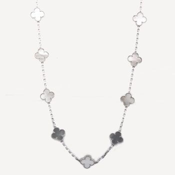 Authenticated pre-owned Van Cleef & Arpels Alhambra long necklace - Guide to necklace lengths