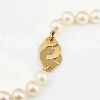 Authentic second-hand Dinh Van R15 handcuffs and pearls necklace - How to recognise genuine pearls
