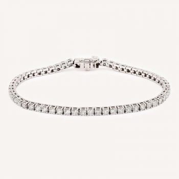 Authenticated second-hand tennis bracelet