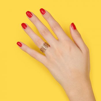 Bague Coeur Fil Poiray d'occasion