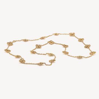 Sautoir Alhambra Van Cleef & Arpels second hand: Authenticated Jewel